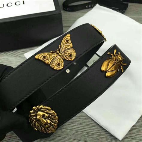 gucci belt butterfly|women gucci belt original.